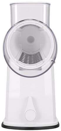 Pssopp Rallador de Queso Giratorio Manual, Triturador de Queso con Manivela, Rallador de Giratorio Manual, Cortador de Verduras de Cocina para Verduras, Nueces, Frutas Nan