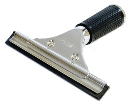 GBPro Professional Window Squeegee Stainless Wiper with Rubber Blade - 15cm/25cm/35cm/45cm - Windows, Bathroom Shower Screen Cleaner, Tiles, Glass, Window Cleaning Equipment