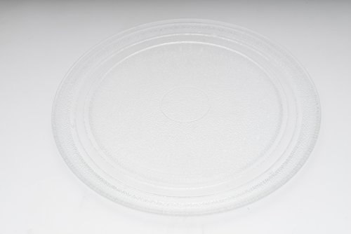 Plateau tournant - En verre - Diamètre de 27 cm - Compatible entre autres avec les appareils micro-ondes Sharp, Electrolux