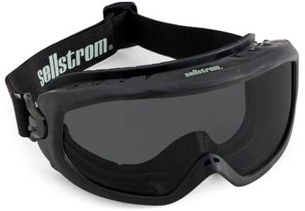Sellstrom Odyssey II Wildland Fire Safety Goggles - Anti-Fog, Anti-Scratch Eye Protection Goggles for Men & Women - FR Strap, fits over Glasses, ANSI Z87.1