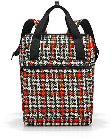 Reisenthel Allrounder R Large Glencheck red Rucksack, 50 cm, 23L, Glencheck Red