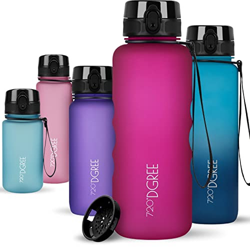 720°DGREE Trinkflasche „uberBottle“ Sieb – 6 Größen, über 40 Farben wählbar