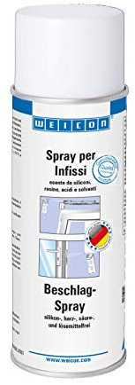 WEICON Raccordi Spray 200 ml Olio Lubrificante spray per ferramenta, cerniere su porte, finestre, garage, auto, serrature