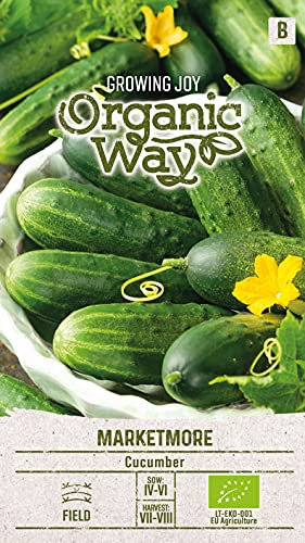 Organic Way | CONCOMBRE MARKETMORE des graines | Graines de légumes | 1 Paquet