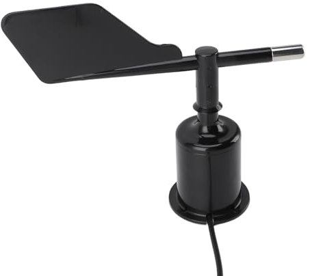 Anemómetro con Sensor de Dirección del Viento de 360 ​​​​grados Medidor ABS Modbus con Sensor de ángulo de Precisión en el Interior Adecuado para Medir la Dirección del Viento en
