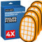 Supply Guy 4 Filtros compatible con Philips SpeedPro Max/SpeedPro Max Aqua/SpeedPro Max Aqua Plus Serie 6000 Serie 7000 Serie 8000 Repuestos para Filtros de Aspirador FC5005/01 FC6826