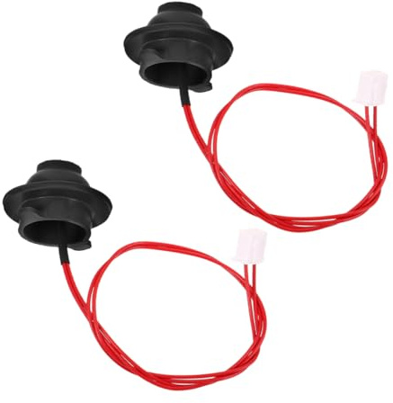 Sensor para Cocina de Inducción 2 Piezas Negro, Repuesto | Sonda de Temperatura, Plástico y Metal, Precisión de Fabricación, Instalación Sencilla, Paquete de 2 Unidades