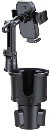 YYTERI Car Cup Holder,for Toyota Ractis Raize RAV4 Rush Sequoia Sienna Sienta/Urban Cruiser 360°Rotating Adjustable Cup Holder Multifunctional Cup Stand Car Tray Table Organizer Car Drink Holder