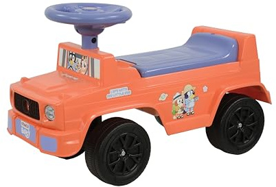 Bluey Ride On Toy Truck 4x4 | Ages18 Months+ Old 1yrs Boys or Girls | Officially Licenced Sit Ride Foot to Floor | Lorry Van Car