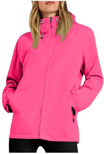 KOG Damen Regenjacke Wasserdicht Windjacke Basic Fahrradjacke Motorrad Jacke Einfarbig Bekleidung übergangsmantel Elegant Bomberjacke Outdoor Jacken Frauen Regencape Oversize Steppjacke Windbreaker