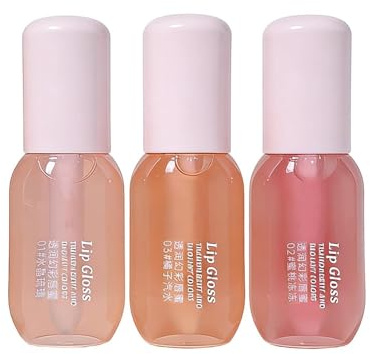hidratante para labios, trío de maquillaje nutritivo, tratamiento de labios con ingredientes hidratantes, aceites voluminizadores con acabado ligero, accesorios cosméticos, labial para f