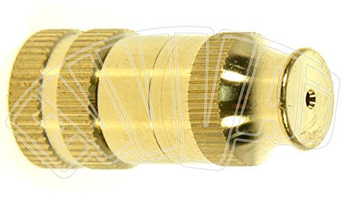 POLVERIZZATORE OTTONE REGOLABILE 35 MM - 25 GR PER LANCIA POMPA IRRORAZIONE