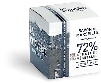 La Corvette, Seifenwürfel Extra reine Marseille in Pappschachtel, 200 g