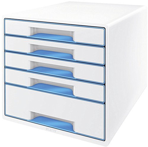Schubladenbox WOWBox we/bl LEITZ 5214-10-36 CUBE5Laden