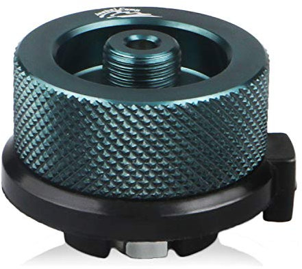 Jeebel Camp Gasflaschenadapter, Gas Ventilkartuschen Düse Adapter für Gaskartusche Gaskocher, Campingkocher Brenner