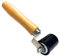 HSS Premium Andrückrolle Silikon schwarz - ergonomischer Holzgriff & Kugellager für Häufig-Verarbeiter/innen