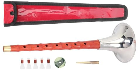 D-Ton-Suona-Blasinstrument Aus Holz Für Anfänger-Suonas Mit Rohrblättern Und Schutzabdeckung Suona Set