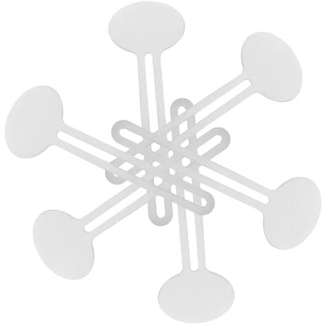 SOLUSTRE 6stücke Zahnpastatuben Quetscher Aus Metall Tubenausdrücker Für Zahnpasta Klebstoffe Und Kosmetik Präzise Dosierung Verhindert Verschwendung Multifunktional