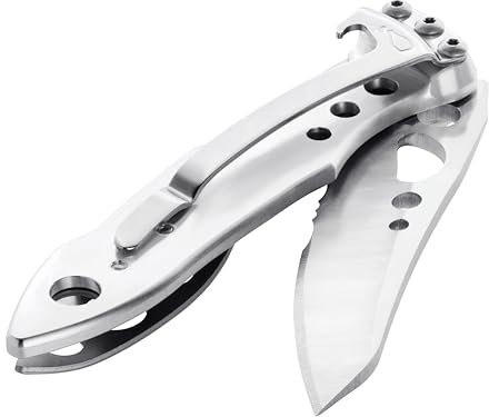 Leatherman Skeletool KBx - Navaja Combinada con Abrebotellas Incorporado, Acero Inoxidable 420HC