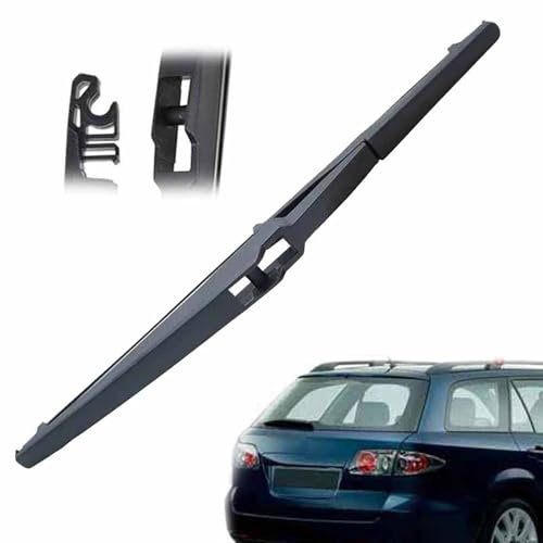 NKLDDE 12 Rear Wiper Blade For Mazda 6 Wagon 2002 2003 2004 2005 2006 2007 2008 Windshield Windscreen Clean Tailgate Window Car Rain Brush