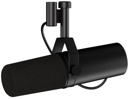 Kueohse SM7DB Dynamic Microphone Professional Dynamic Microphone Response Mic for Live Recording Streaming Podcasting Brocasting
