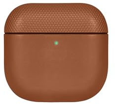 Native Union (Re) Classic Case for AirPods 4 – Premium Resistant & Recycled Materials – Durable Protection – Supports Wireless Chargers – Compatible with AirPods 4 (Tan)
