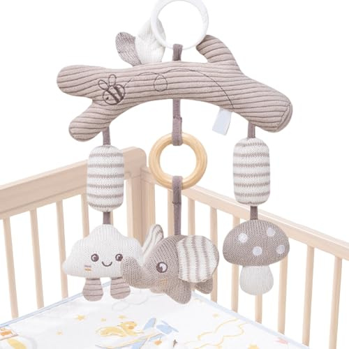 Generisch Baby Stroller Toys - Spielbogen Für Kinderwagen,Lernaktivitäten Spielbogen Für Reisebetten Ausflüge Park Lange Autofahrten