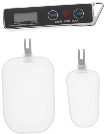 LALADEFIEE Cuchara Medidora Digital Electrónica Precisión con Pantalla LCD Mini Báscula Portátil para Cocina y Repostería Utensilio Ligero y Compacto