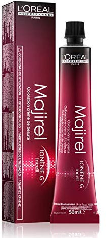L'Oreal, Majirel 6,46 - Rubio oscuro cobre rojo 50 ml.