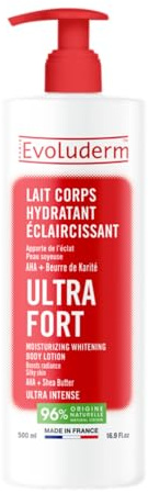 evoluderm - Lozione idratante per concentrati sbiancanti – ULTRA INTENSE 500 ml