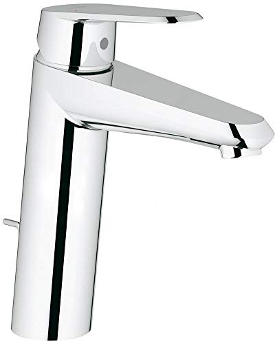 GROHE Eurodisc Cosmopolitan Basin Tap with Pop-Up Waste, Medium - Chrome