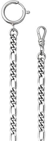 REGENT Taschenuhrkette 5mm Figaro P49