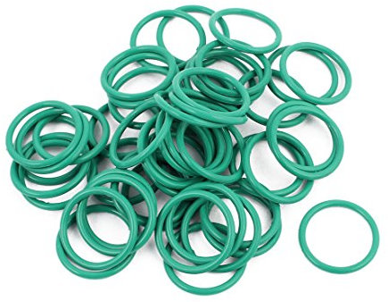 Aexit 50 Stücke 21mm x 1,9mm Gummi-O-Ringe NBR Hitzebeständige Dichtring Ösen Grün (c5fe1d59033e7bfd9a9eee209388f1e2)