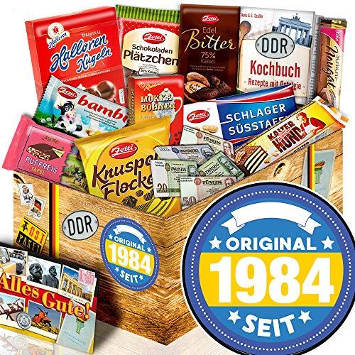 Original seit 1984 - Geschenk 40. Idee zum Geburtstag - DDR Schokoladenbox
