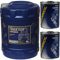 Mannol Huile de moteur Traktor Superoil API CD 15W-40 Huile de rinçage Motor Flush, 10 l.