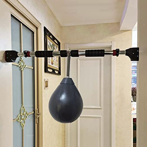 INKCOR Punchingball Speedball Tragbare Speed-Boxsäcke mit Aufhänger und Verstärkter Feder, Blitzschneller Box-Speed-Ball für Erwachsene, Trainer, Kleinkinder (Size : Bar 75-95cm)