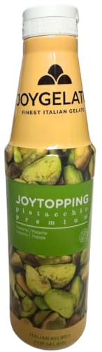 Adorno de pistachos, 900 g, Made in Italy, perfectamente decorado con el exprimidor, ideal para refinar su helado, gofres y otras delicias