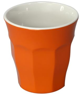 García de Pou - 10 Unidades - Vasos Apilables 'Asami Ware' 295 Ml Ø 8,8X9 Cm Rojo Melamina