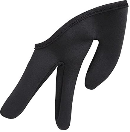FOMIYES 1stück Hitzebeständiger Friseurglove Für Haarstyling Drei-finger-handschuh Zum Glätten Und Locken Für Friseure Und Salonanwender Schützt Vor Verbrennungen