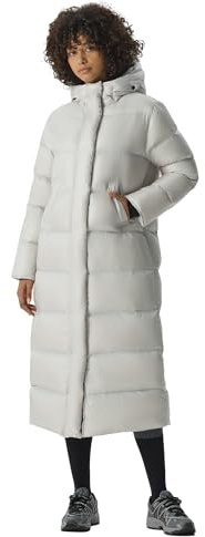 Fitouch Waukee Chaqueta Parka con Abrigo Largo de Plumón para Mujer | 750+ Potencia de Relleno | Longitud Total