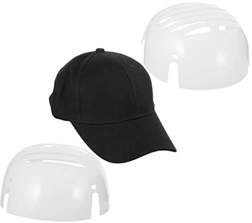VILLFUL Bunmk Cap Mit Schutz-einsätzen Für Baseballmütze Pe-anstoßkappeneinsatz Für Aufbewahrung Und Täglichen Gebrauch Baumwoll-baseballmütze Für Männer