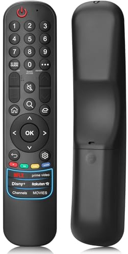 MR22 för LG-Smart-TV-fjärrkontroll, universal Magic-Remote för LG Smart TV | för LG TV UHD OLED QNED UHD LED LCD-serien, Ingen installation krävs, INTE röst- och pekfunktion, 6 genvägar