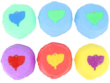 6 Piezas Iluminan Piedras de Pasos Balanceando Piedras de Salto con Almohadilla Antideslizante para Entrenamiento