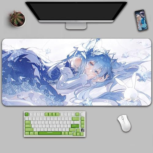 HDkxbf Alfombrilla De Ratón For Juegos De Anime, Ordenador Portátil, Alfombrilla De Escritorio De Anime, Impermeable Y Antideslizante(Chuyin-67,800x300mm)