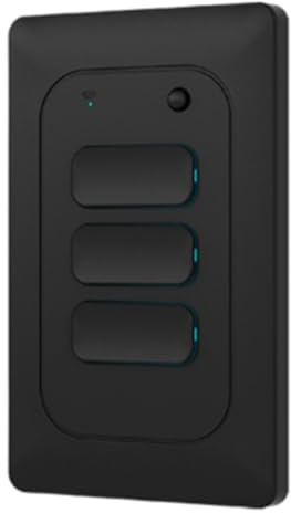Harewtwy Interruptor de Luz Inteligente Tuya con WiFi/Zigbee, Pulsador Sin Neutro, de Pared, 3 Unidades, para EE. UU.