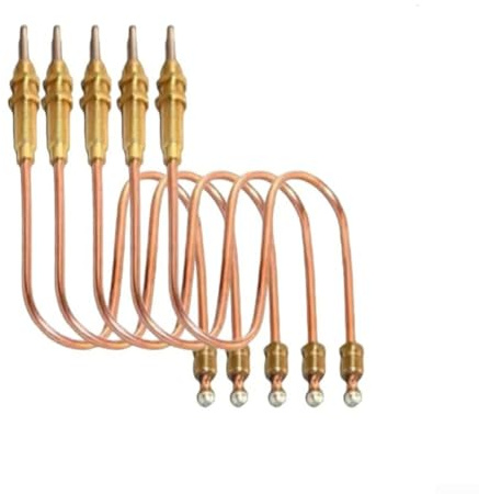 Honseadek M8 Thermoelement-Set, 5 Stück, Gasgerät, Flammenerkennungssensor, 30 cm, Grillheizungsteile