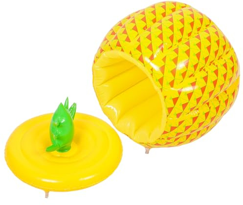 Milisten PVC Ice Bucket Foldable Inflatable Bucket for Cocktail Bars and Outdoor Party Use