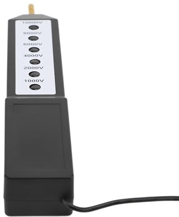Naroote Probador de Voltaje de Cerca Eléctrica 1000-10000V Buscador de Fallas Compacto y Liviano para Granja y Jardín, Construcción Premium