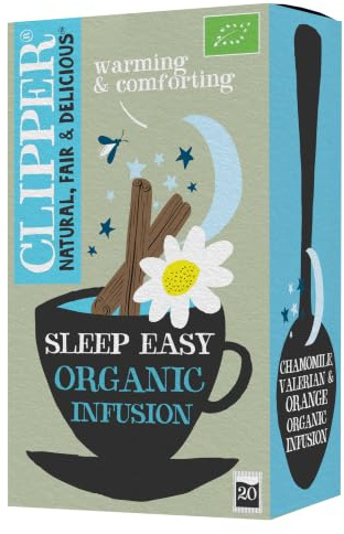 Clipper Organic Sleep Easy Herbal Infusions Tea 6 x 20 Teabags