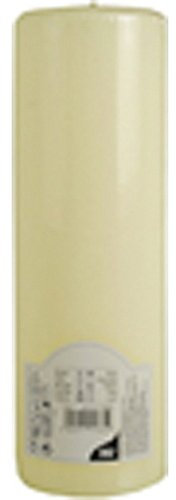 PAPSTAR 15365 Stumpenkerze Ø 80 x 250 mm, Elfenbein Ivory